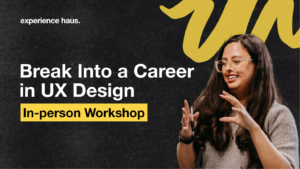 UX Design In-person Workshop